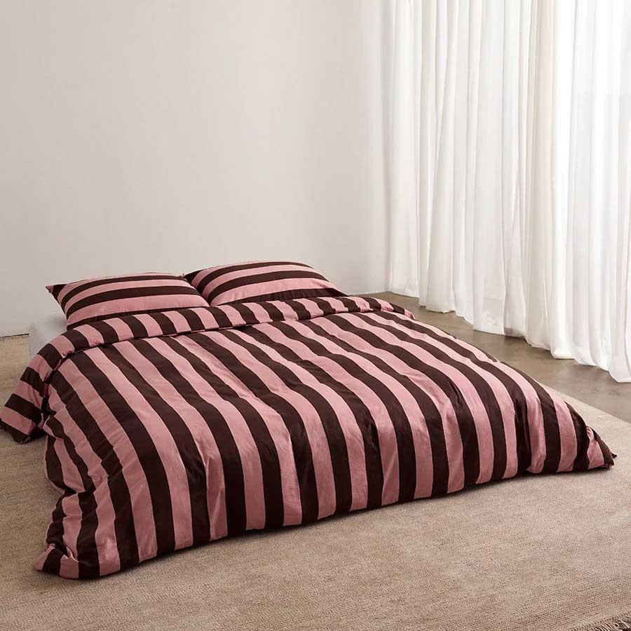 HOMMEY. Stripes Quilt Cover